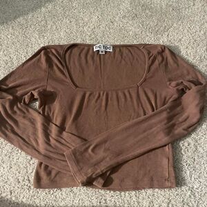 TicToc Women's Brown Shirt